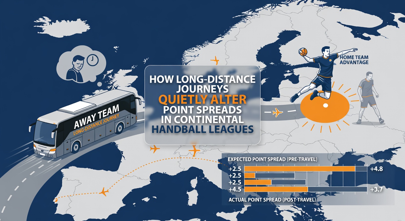 Analyse der Auswirkungen von Reisen auf Handballmannschaften in europäischen Ligen