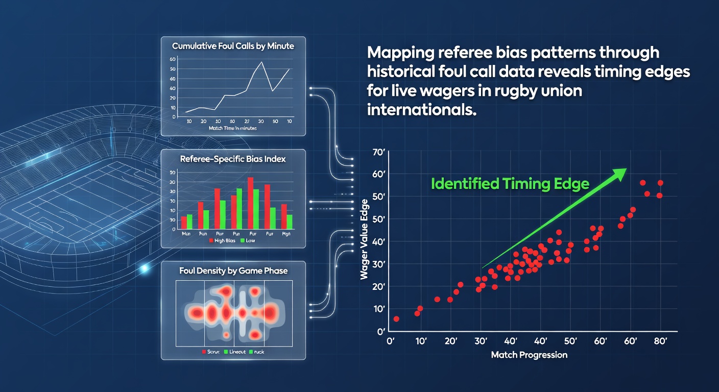 Visualisierung historischer Foul-Call-Daten in Rugby-Union-Spielen mit Fokus auf Zeitmuster und Bias-Analyse