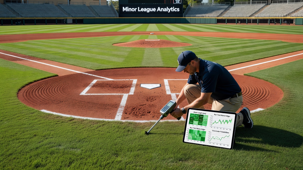 Variationen der Graslängen in Parks der Minor League Baseball und ihre Bedeutung für Run-Total-Wetten